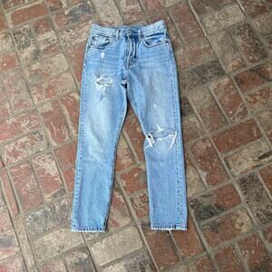 Levis 501 S Skinny Distressed Size 28